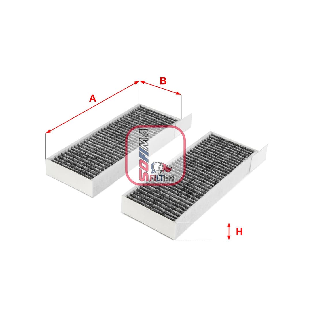 Filtru, aer habitaclu SOFIMA S 4254 CA