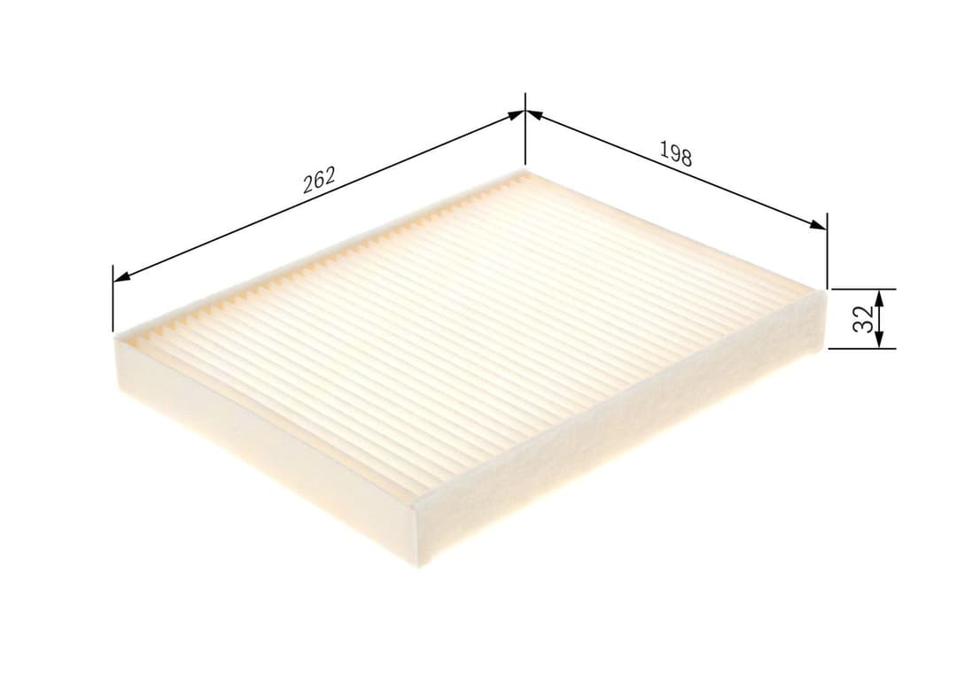 Filtru, aer habitaclu BOSCH 1 987 435 120
