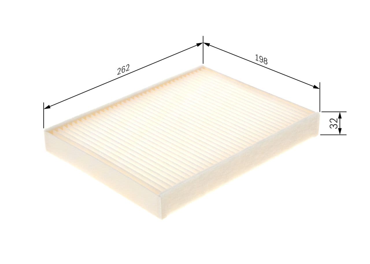 Filtru, aer habitaclu BOSCH 1 987 435 120