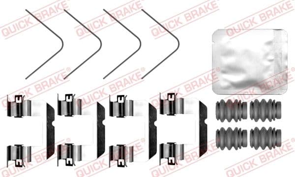 Set accesorii, placute frana QUICK BRAKE 109-0102