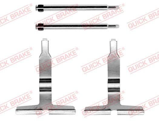 Set accesorii, placute frana QUICK BRAKE 109-1217