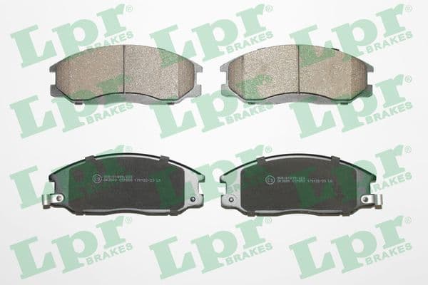 set placute frana,frana disc LPR 05P858