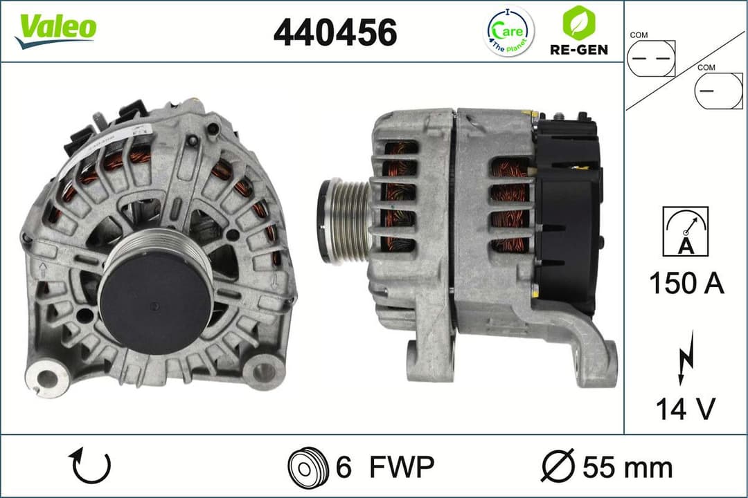Generator / Alternator VALEO 440456