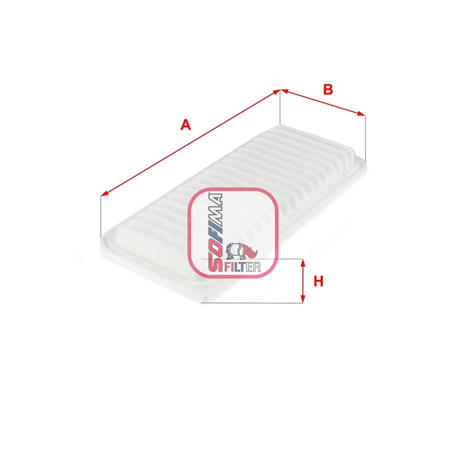 Filtru aer SOFIMA S 3639 A
