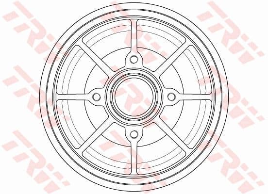 Tambur frana TRW DB4546MR