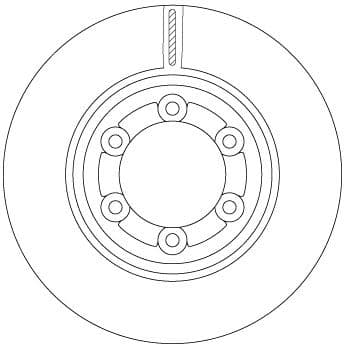 Disc frana TRW DF6984