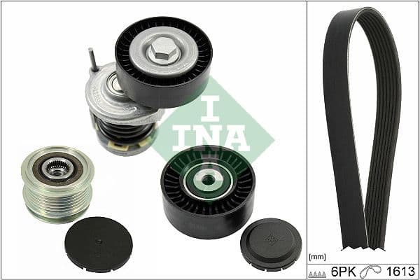 Set curea transmisie cu caneluri Schaeffler INA 529 0467 20