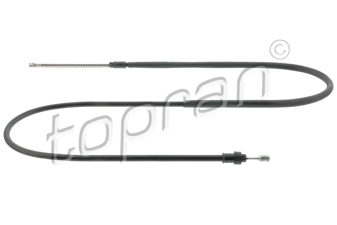 Cablu, frana de parcare TOPRAN 631 758