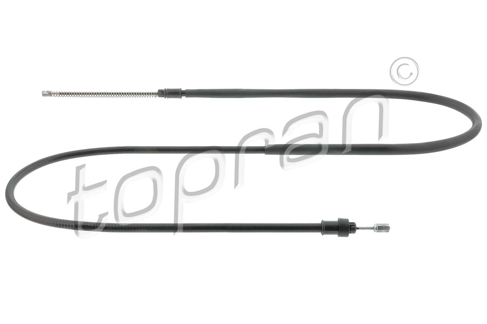 Cablu, frana de parcare TOPRAN 631 758