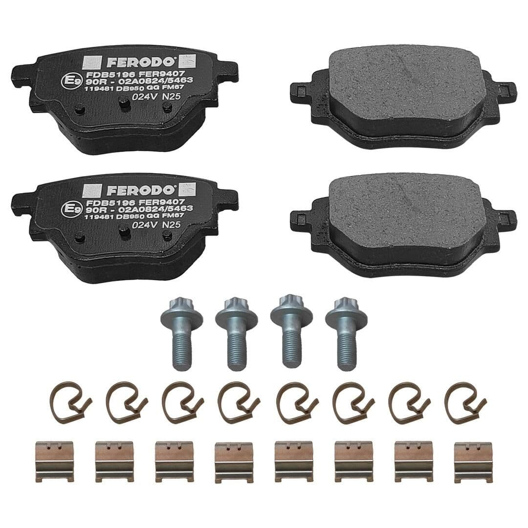 set placute frana,frana disc FERODO PREMIER ECO FRICTION FDB5196