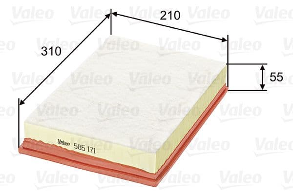 Filtru aer VALEO 585171