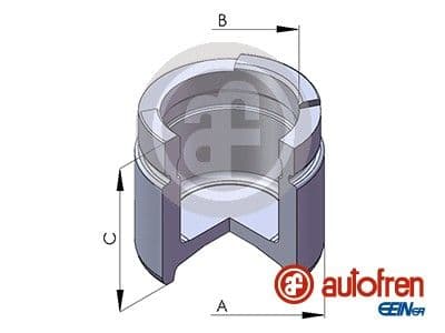 Piston, etrier frana AUTOFREN SEINSA D02571