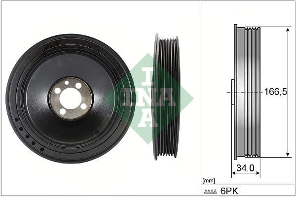Fulie curea, arbore cotit Schaeffler INA 544 0157 10