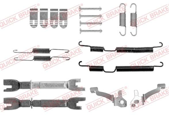 Set accesorii, sabot de frana QUICK BRAKE 105-0045S-02