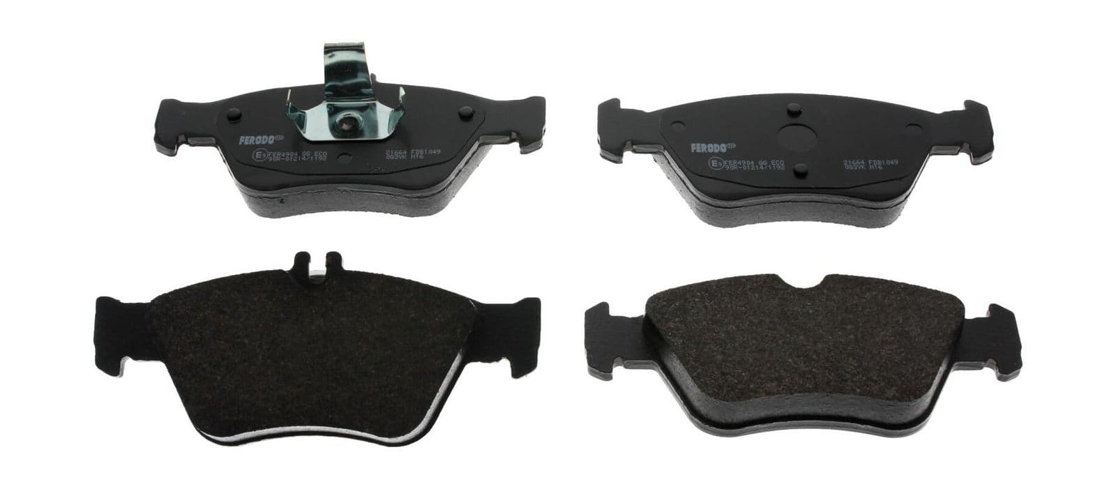 set placute frana,frana disc FERODO PREMIER ECO FRICTION FDB1049