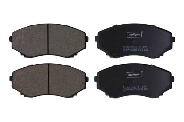 set placute frana,frana disc MAXGEAR 19-2877