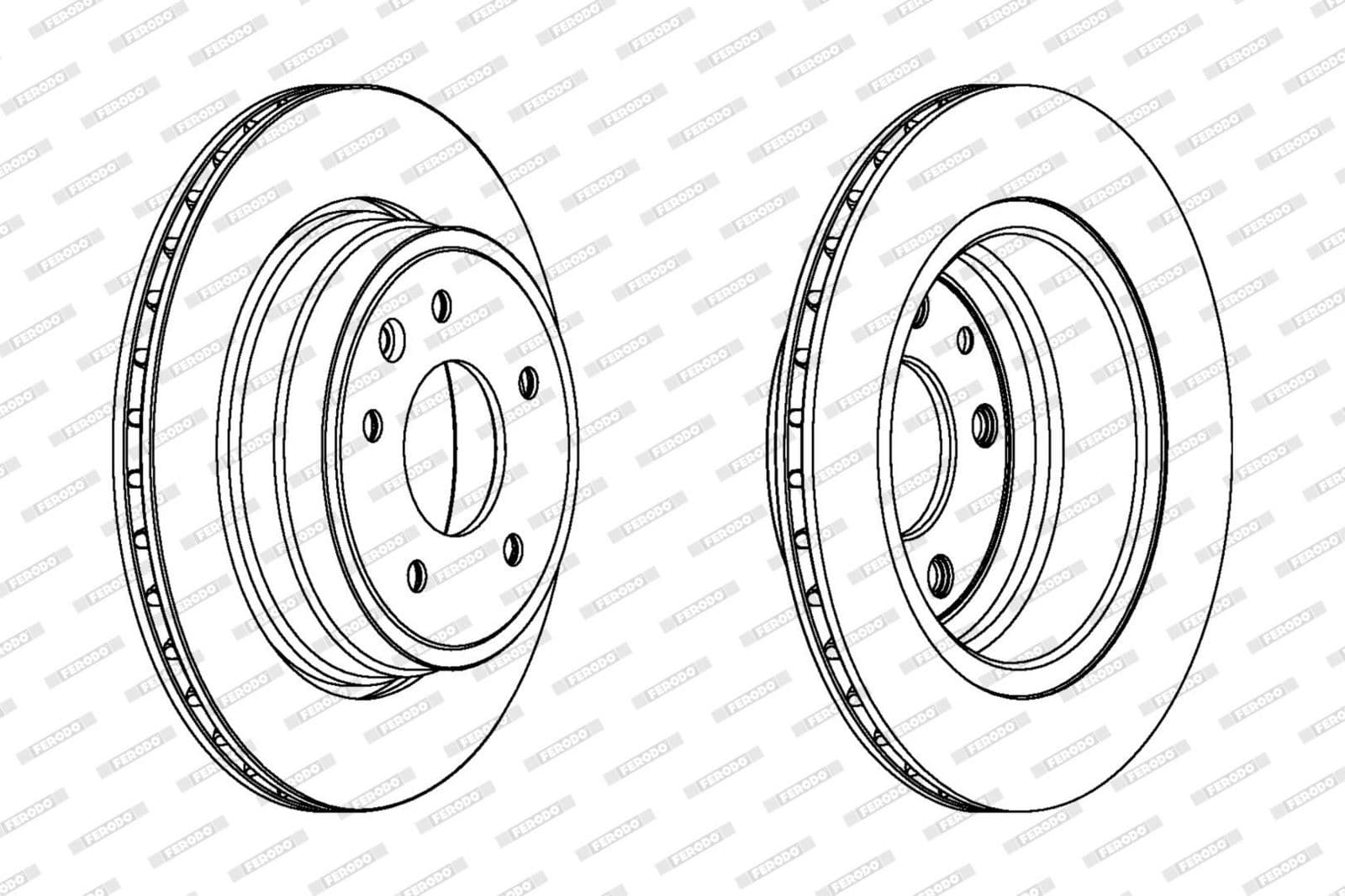 Disc frana FERODO DDF1004