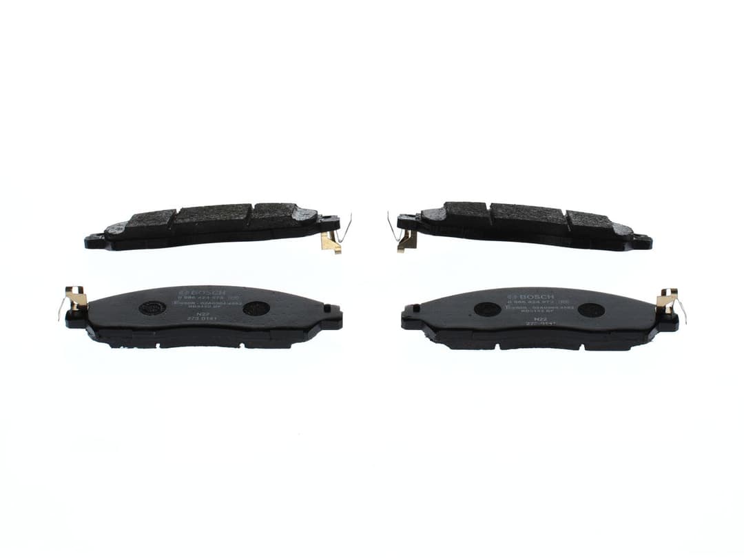 set placute frana,frana disc BOSCH 0 986 424 973