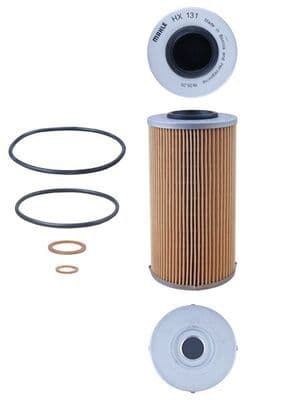 Filtru hidraulic, cutie de viteze automata MAHLE HX 131D