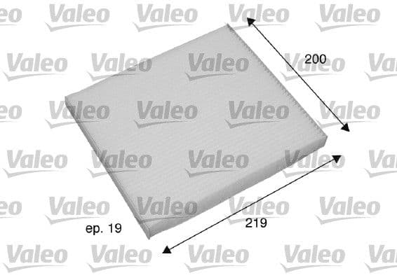 Filtru, aer habitaclu VALEO ESSENTIAL 698795