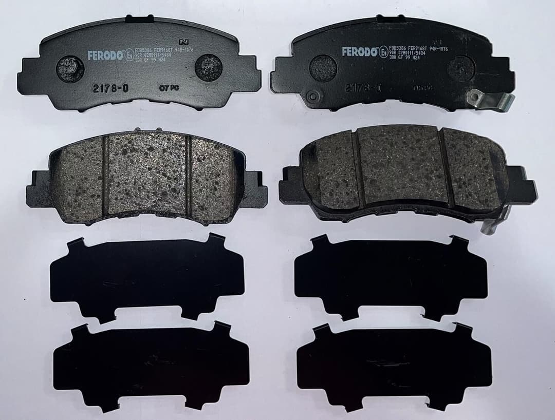 set placute frana,frana disc FERODO PREMIER ECO FRICTION FDB5386