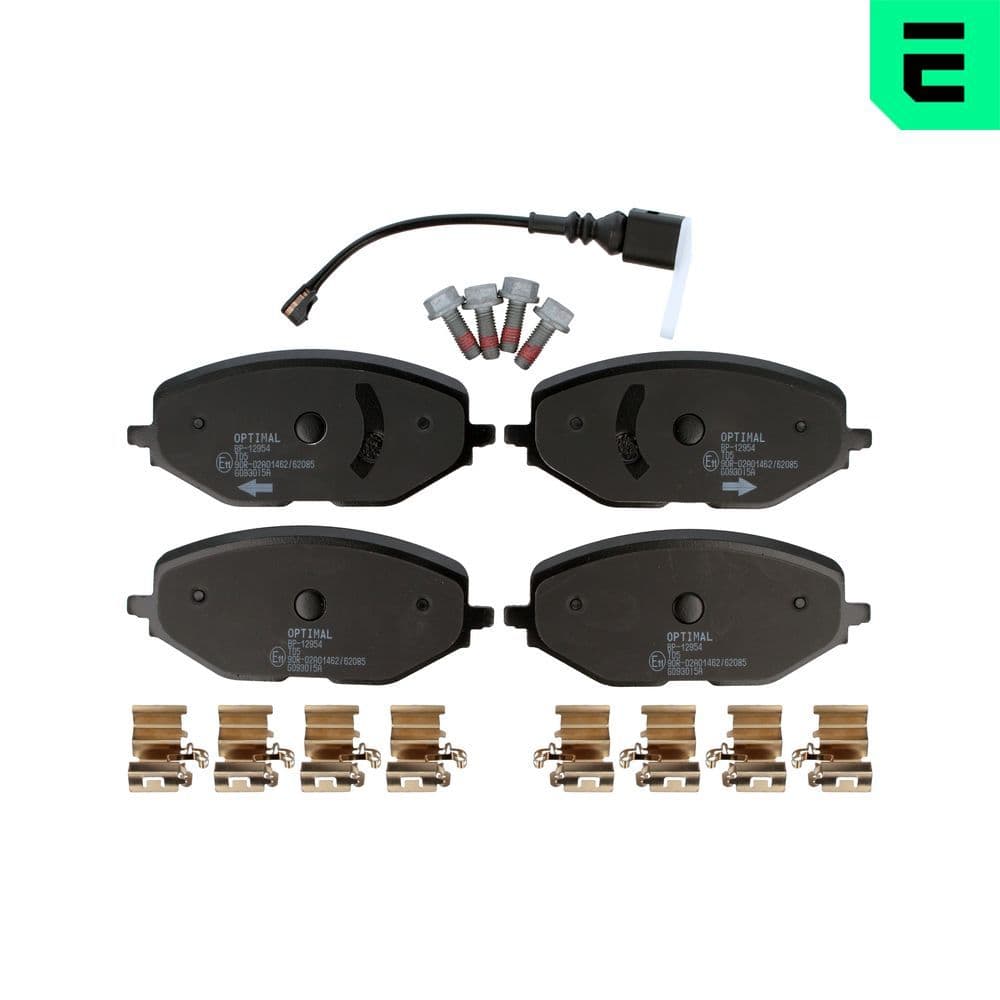 set placute frana,frana disc OPTIMAL BP-12954