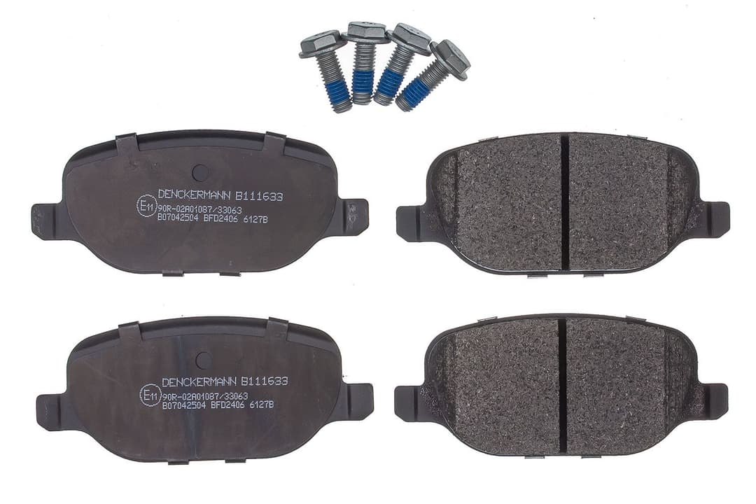 set placute frana,frana disc DENCKERMANN B111633