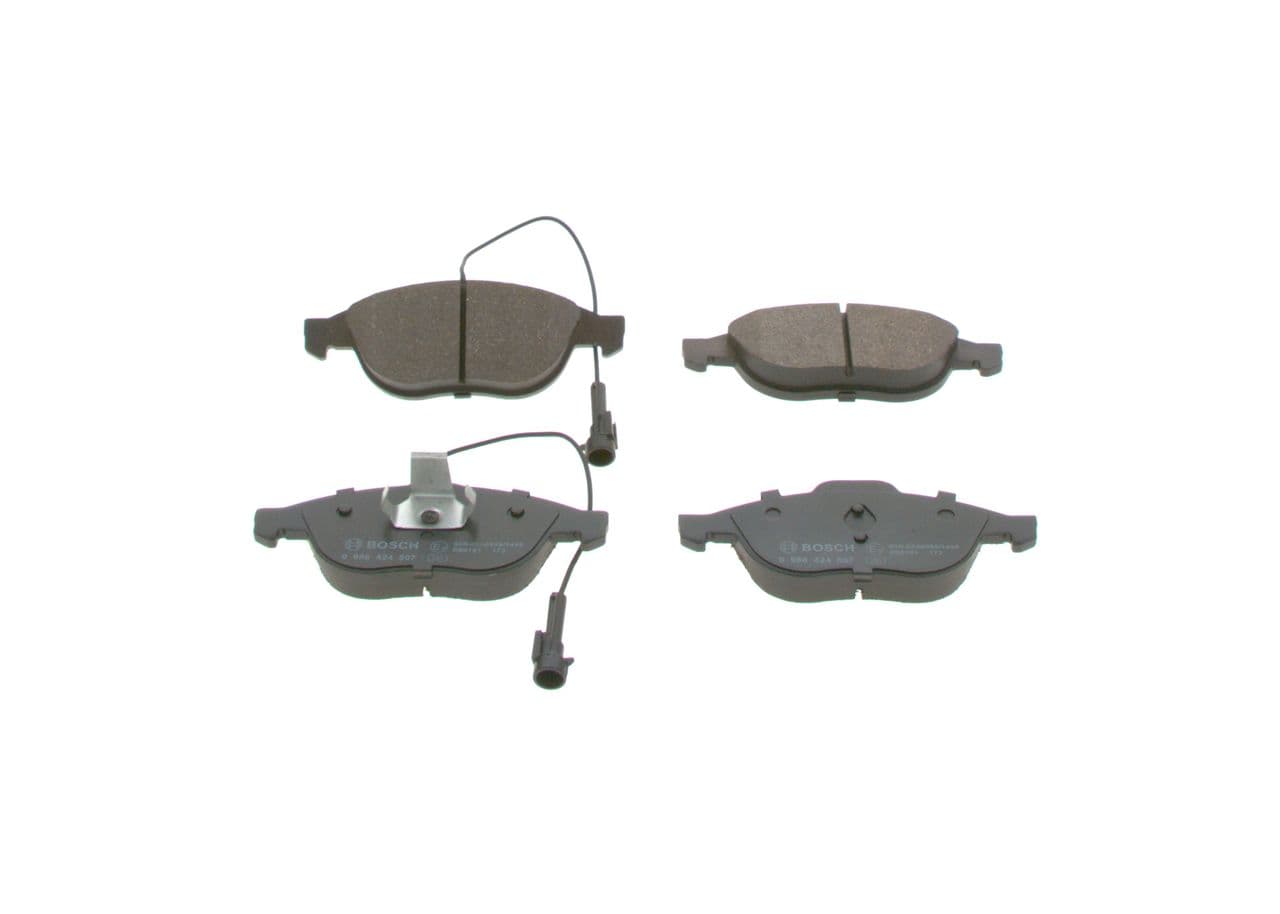 set placute frana,frana disc BOSCH 0 986 424 507