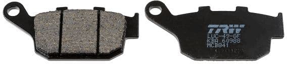 set placute frana,frana disc TRW Organic Allround MCB841