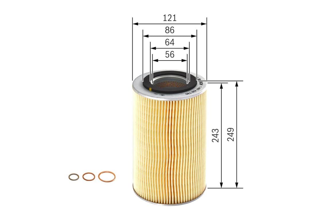 Filtru ulei BOSCH 1 457 429 740