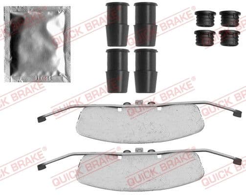 Set accesorii, placute frana QUICK BRAKE 109-1846