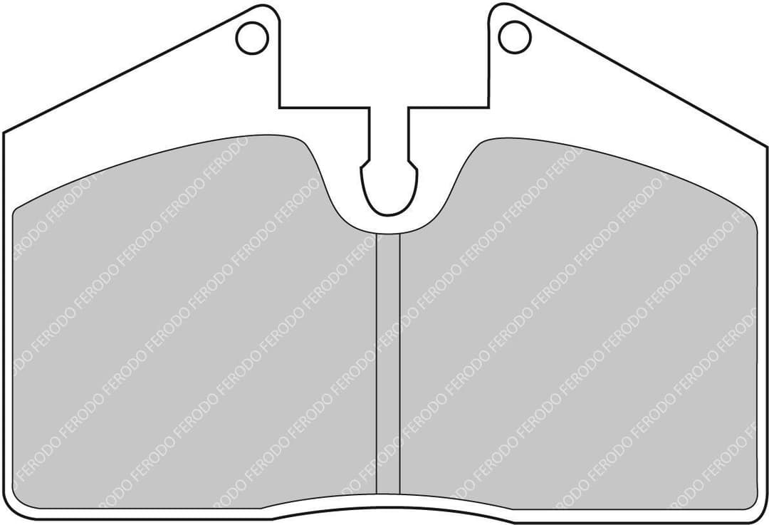 set placute frana,frana disc FERODO FDS451