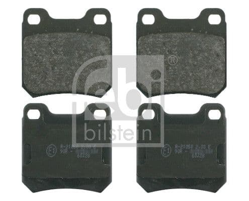 set placute frana,frana disc FEBI BILSTEIN 16133