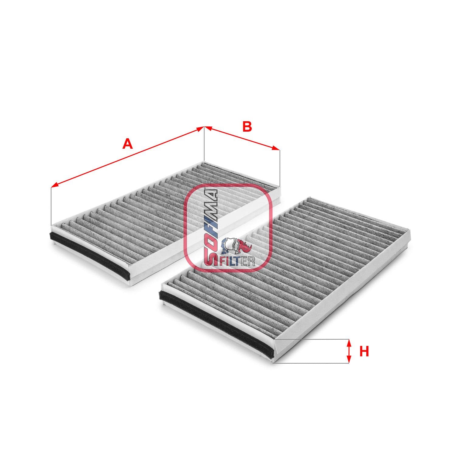 Filtru, aer habitaclu SOFIMA S 4127 CA
