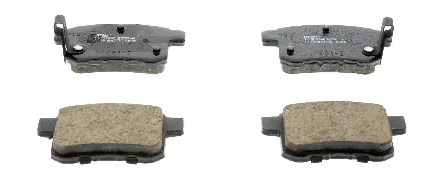 set placute frana,frana disc FERODO PREMIER FDB4198