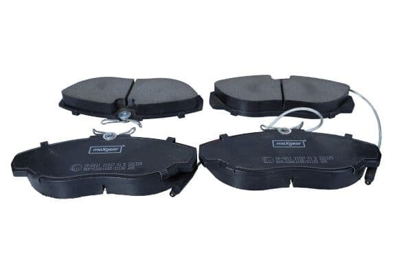 set placute frana,frana disc MAXGEAR 19-0611
