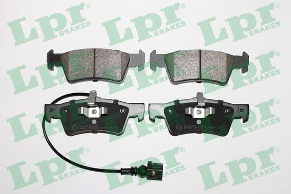 set placute frana,frana disc LPR 05P1284