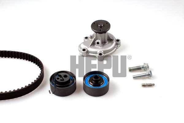 Set pompa apa + curea dintata HEPU PK03723