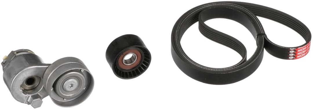 Set curea transmisie cu caneluri GATES Micro-V® K036PK1795