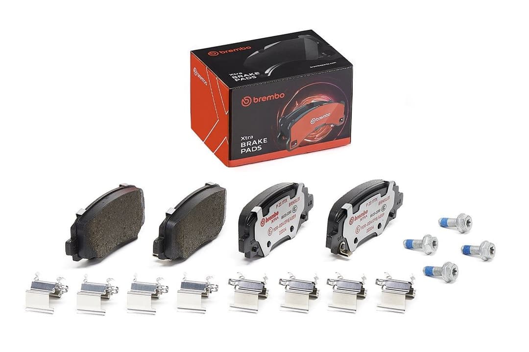 set placute frana,frana disc BREMBO P 23 177X