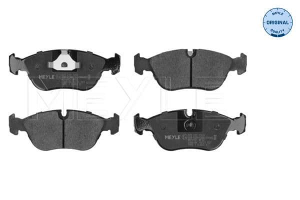 set placute frana,frana disc MEYLE -ORIGINAL: True to OE. 025 212 7319
