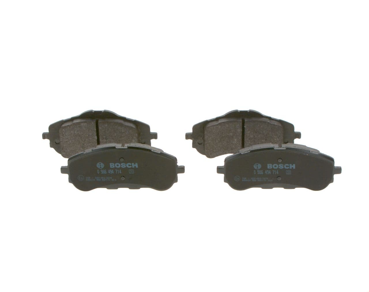set placute frana,frana disc BOSCH 0 986 494 714