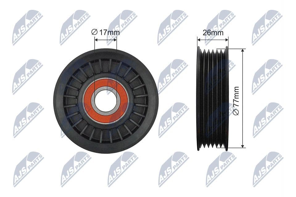 rola intinzator,curea transmisie NTY RNK-CH-044