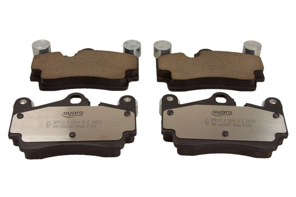 set placute frana,frana disc QUARO SILVER CERAMIC QP5518C