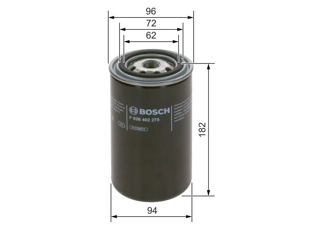 filtru combustibil BOSCH F 026 402 275