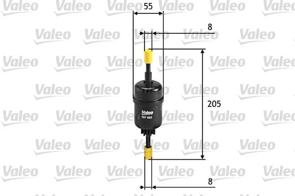 filtru combustibil VALEO 587023