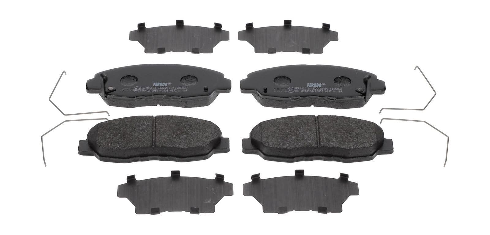 set placute frana,frana disc FERODO PREMIER FDB5022