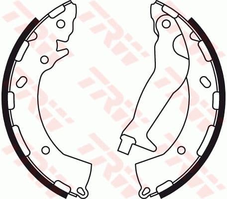 Set saboti frana TRW GS8785