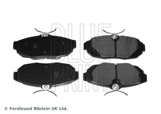 set placute frana,frana disc BLUE PRINT ADA104257