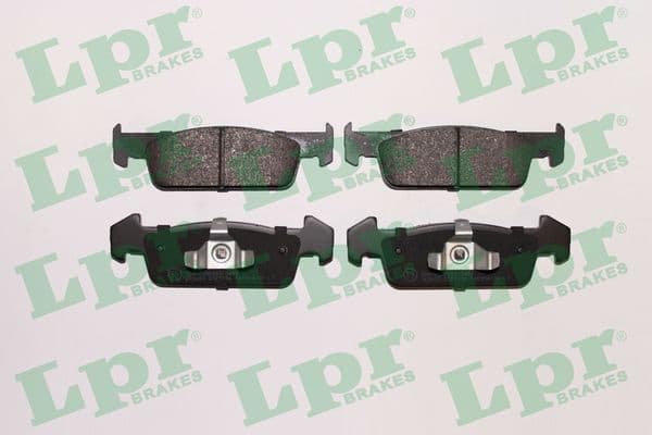 set placute frana,frana disc LPR 05P1796
